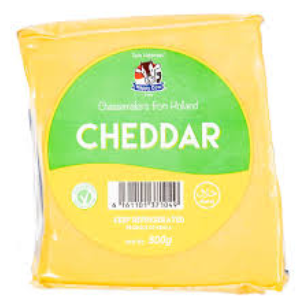 HAPPY COW CHEESE PORTION CHEDDAR 500G